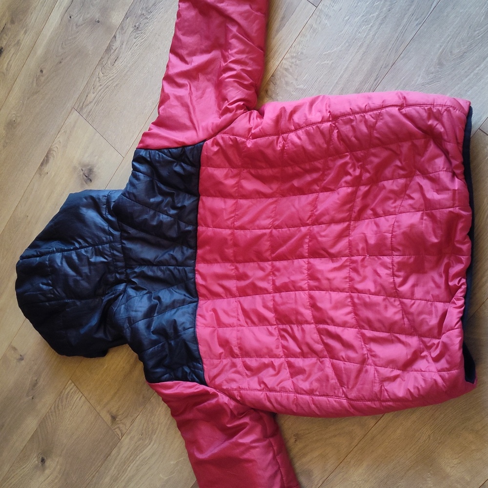 Eddie Bauer Jacket Reversible Puffer Fleece 14/16 - Picture 5 of 8